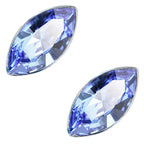 925 Sterling Silver Coated Oval Cut Stone Earrings