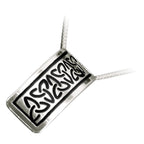 925 Sterling Silver Pendant Necklace with Enamel Celtic Trinity Knots