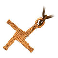 St. Brigid's Cross Precious Metal Coated Pendant Necklace