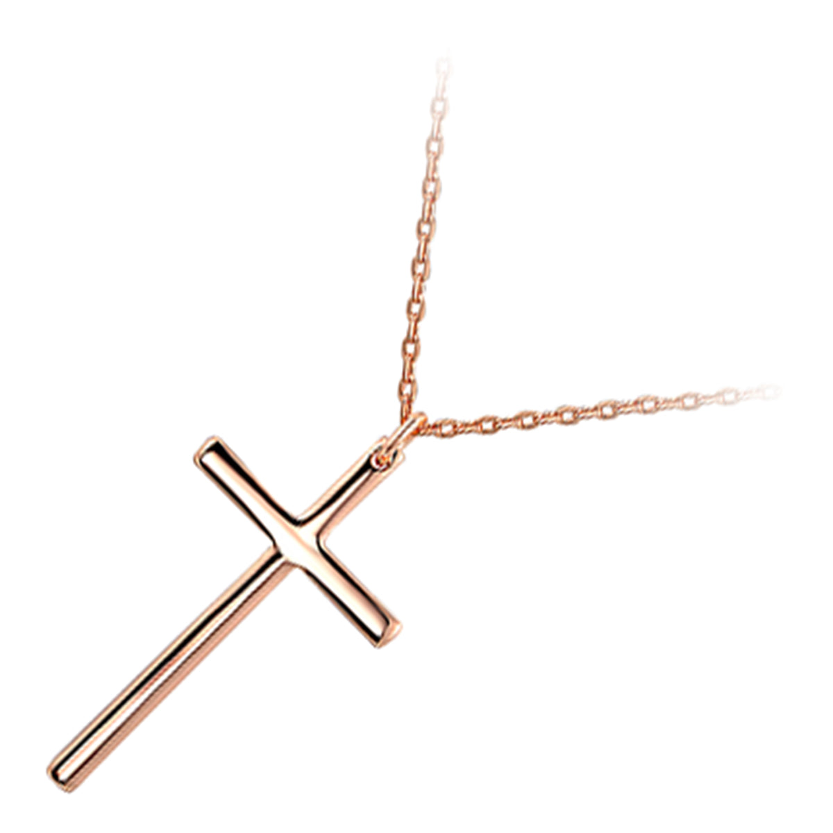Precious Metal Coated Cross Pendant Necklace