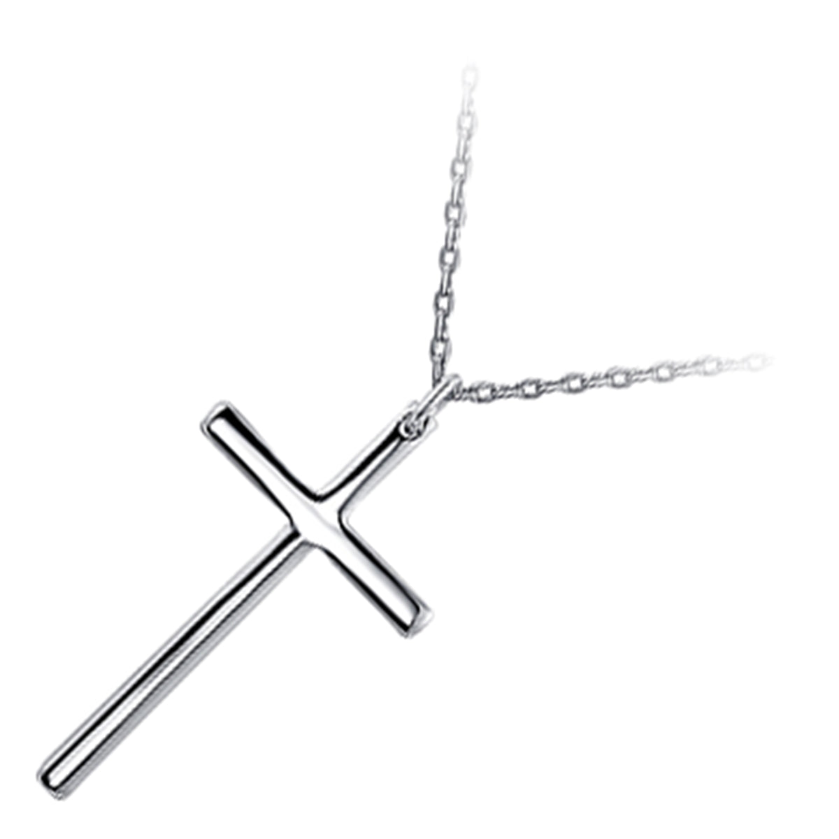 Precious Metal Coated Cross Pendant Necklace