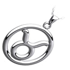 925 Sterling Silver Zodiac Sign Pendant Necklace