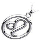 925 Sterling Silver Zodiac Sign Pendant Necklace