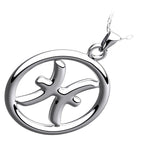 925 Sterling Silver Zodiac Sign Pendant Necklace