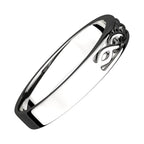 925 Sterling Silver Ring with Celtic Weave Design