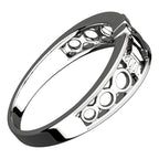 925 Sterling Silver Half Covered Claddagh Ring