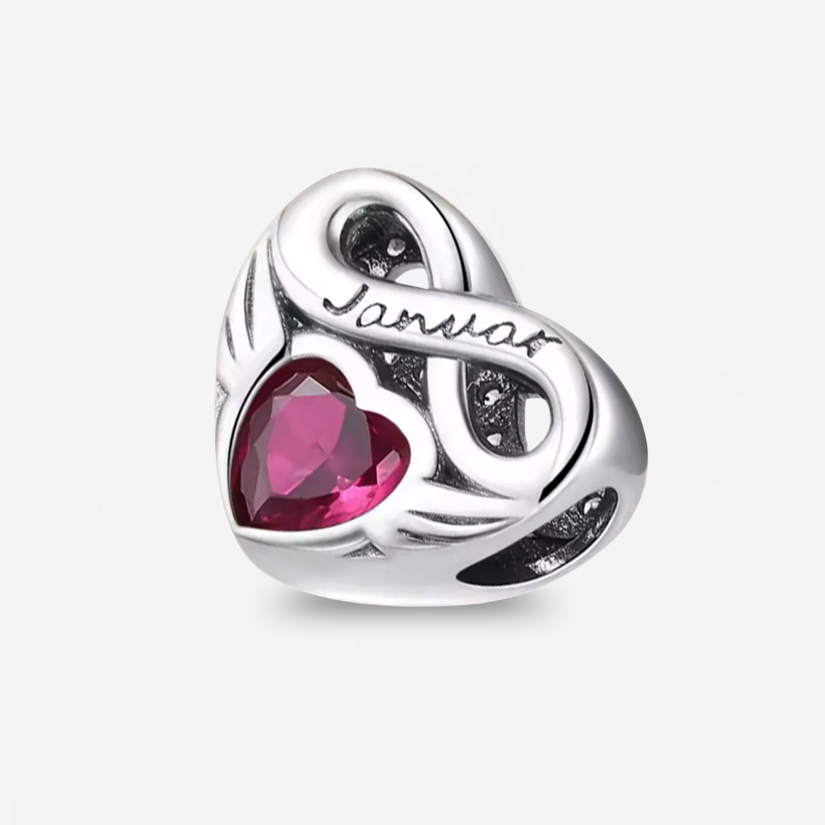 Infinity Birthstone Charm