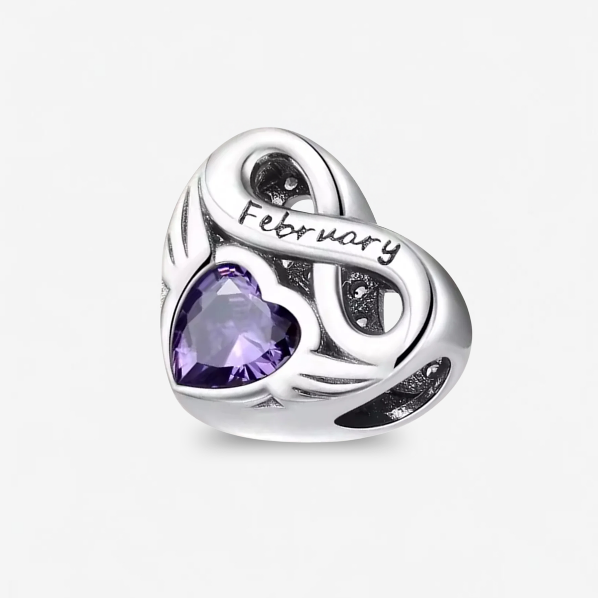 Infinity Birthstone Charm