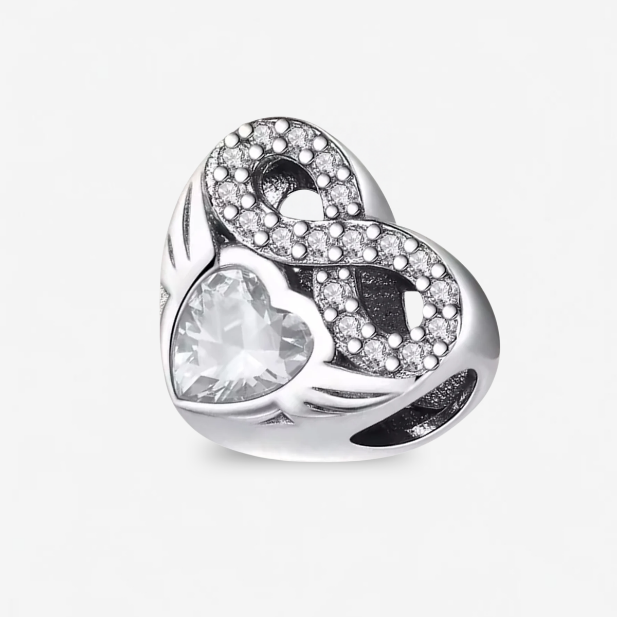 Infinity Birthstone Charm