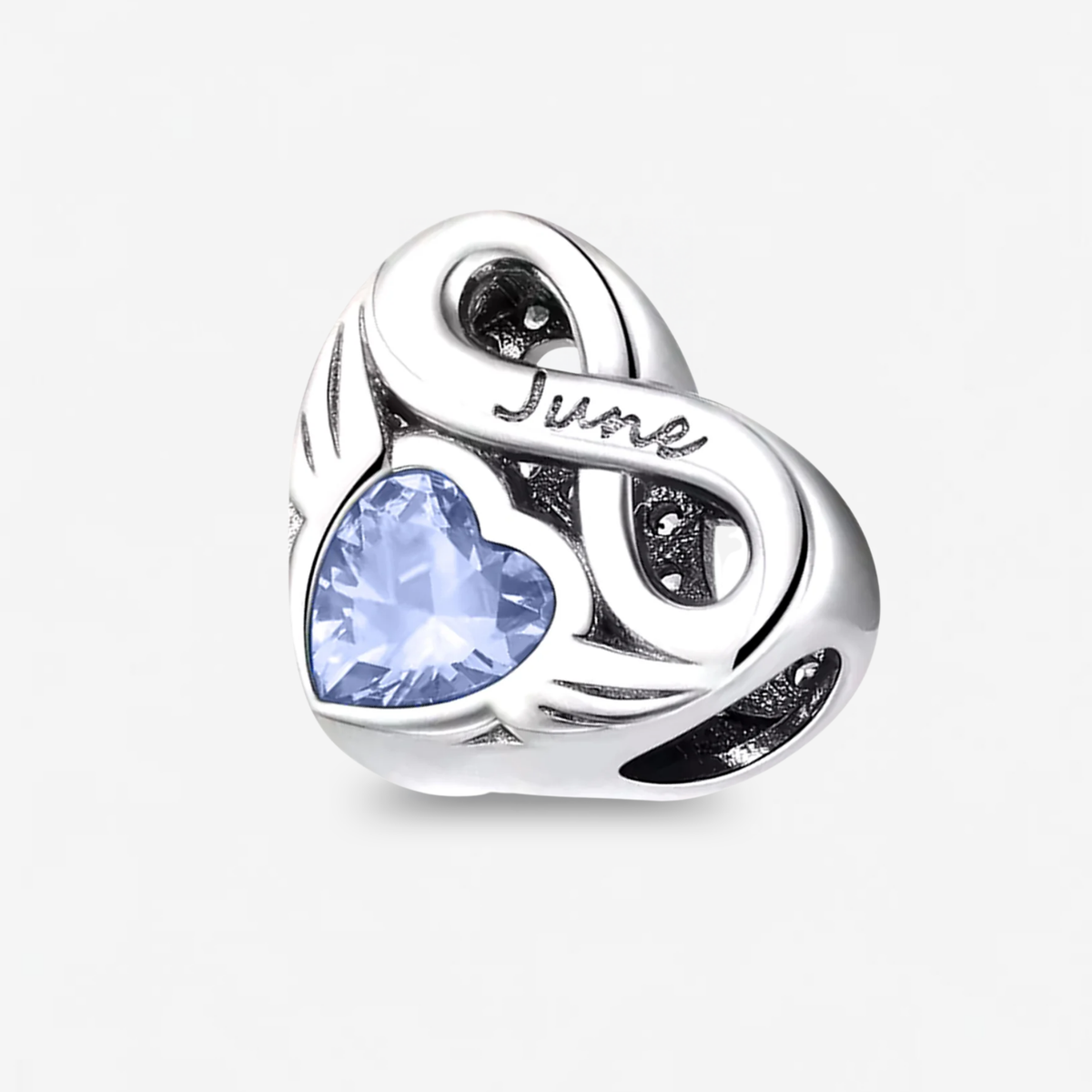Infinity Birthstone Charm