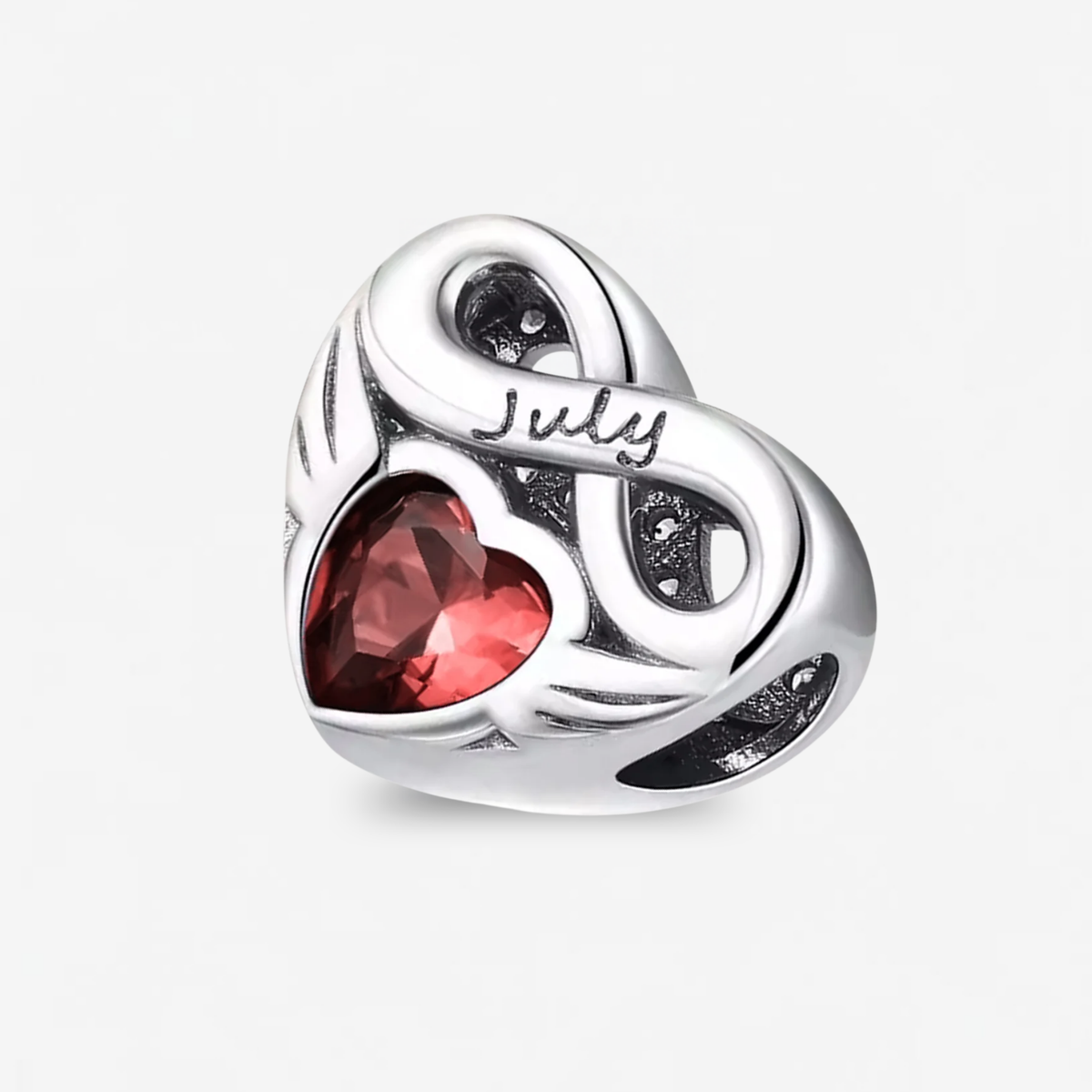 Infinity Birthstone Charm