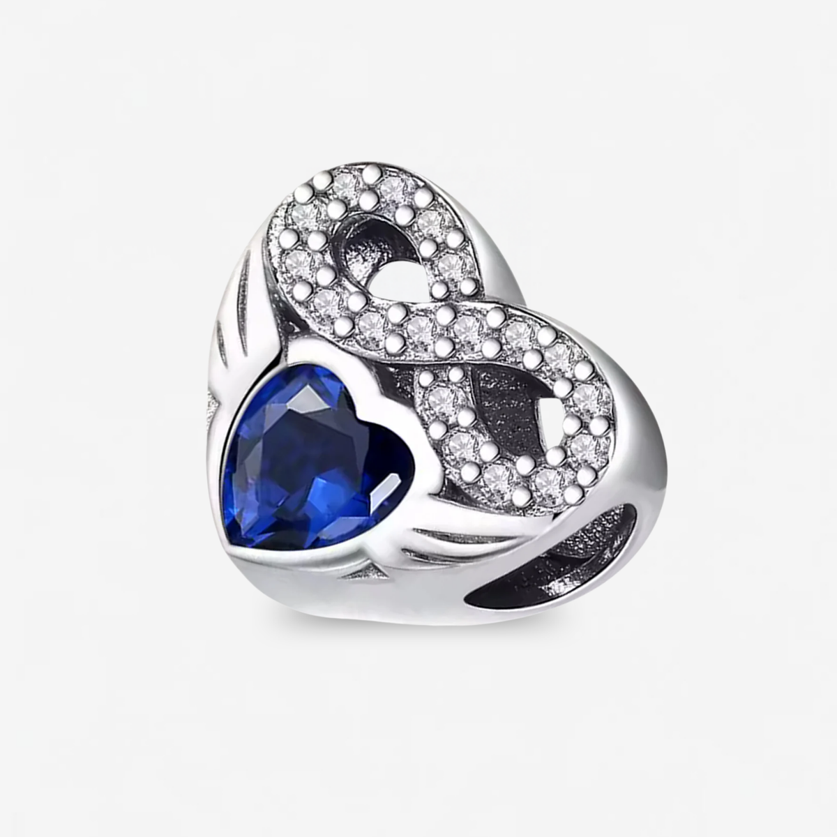 Infinity Birthstone Charm
