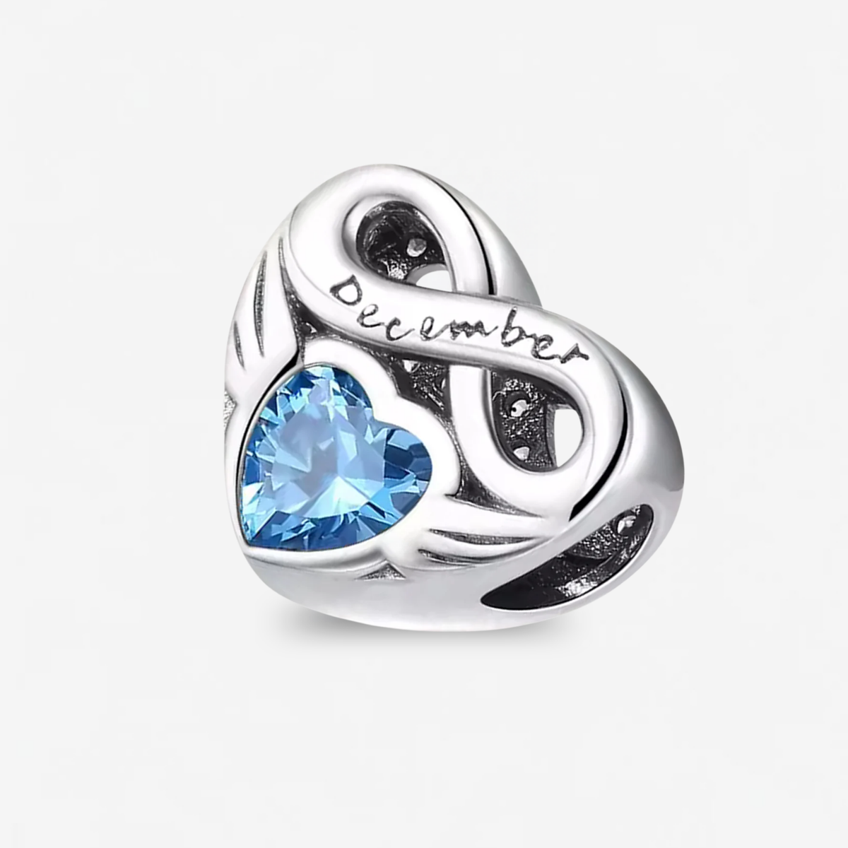 Infinity Birthstone Charm